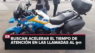 Implementan motocicletas para Erum en CDMX