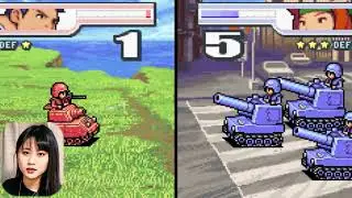 MOA-METAL (BABYMETAL) VS HARAGUCHI-SAN (NEMOPHILA) Advance Wars 2 #babymetal #nemophila