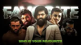 Your Favourite South Actor || Mal Habibi || Edit 🔥