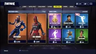 FORTNITE RED KNIGHT RETURNS  *ITEM SHOP*