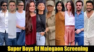 Superboys Of Malegaon Screening | Gauri Khan, Kiran Rao, Dia Mirza, Ritesh & Others