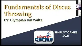 Simplot Games virtual clinic with Olympian Ian Waltz, Part 1