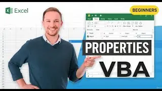 Properties in VBA | Understanding Control & Object Properties | Excel VBA for Beginners