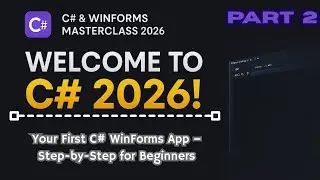 Your First C# WinForms App &ndash; Step-by-Step for Beginners