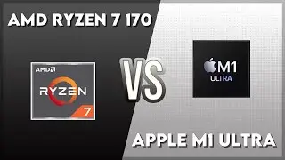 AMD Ryzen 7 170 vs Apple M1 Ultra Technical Comparison