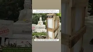 3 FEET MARBLE BUDDHA STATUE SOLD AND DISPATCHED TO A HOSPITAL IN JALALABAD, PUNJAB #shorts #ytshorts