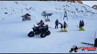 Polaris Sportsman 1000 S Raupenquad - Ski School Edition