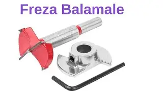 Freza Pentru Balamale cu Opritor