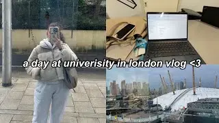 a day in my life going to university in london 🤍🌃