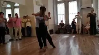 TANGO LESSON MAXIMILIANO CRISTIANI & LUCIA CONDE DE BEN
