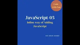 Inline way of Adding of JavaScript
