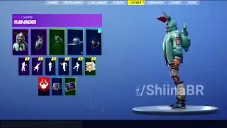 LEAKED *NEW* FLAPJACKIE skin showcase with BACKBLING Fortnite Battle Royale