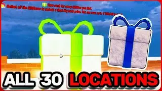 HOW TO FIND ALL 30 GIFT LOCATIONS FAST! 🎁 REALISTIC CAR DRIVING (Roblox)