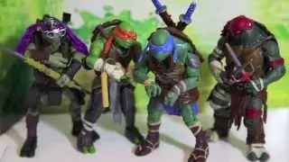 TMNT Shell Shocked Stop Motion | Teenage Mutant Ninja Turles Movie Action Figures