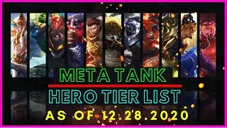 META TANK HEROES MOBILE LEGENDS 2020 | TANK TIER LIST MOBILE LEGENDS 2020