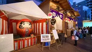 【前橋初市】幻想的な夜の帳の中で‡初市まつりを歩く　2026.01.09