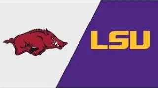 November 29, 2013 - Arkansas at #15 LSU
