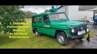 1. Polizei Oldtimer Museum in Wehrshausen - Ein Rundgang am 29.08.2021