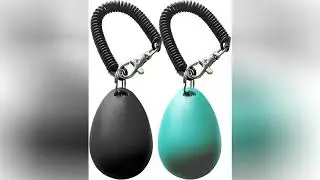 Hoaooo Pet Training Clicker With Wrist Strap Dog Training Clickers New Black Blue
