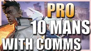 MY FIRST PRO 10 MANS | Knights Valorant Pro 10 Man League with Comms (FULL GAMEPLAY)