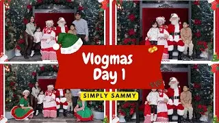 Vlogmas Day 1 | Day With the Kids: School Prep, DQ Treats & Santa Tradition | Simply Sammy