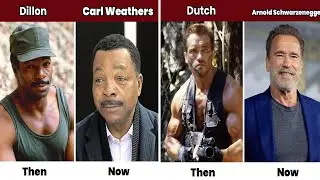 Predator Cast Then and NOW After 37 Years