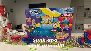 Sunk and dunk arena hydropods fill fight sink!!!