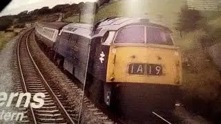 A picture of D1037 western empress passing the sight of wolfhall junction. 1974.