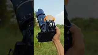 Flash diffuser on a Dslr camera Battery grip 🔥📸