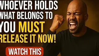 &ldquo;Whoever Holds What Belongs to You MUST Release It NOW!&rdquo;  #GodIsWorking#BreakthroughPrayer#OpenDoors