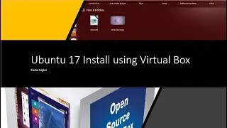 Linux: Installing Ubuntu17.04 (different options - good install from 15 min's in)