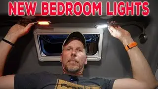 Bedroom Lights Upgrade | Winnebago Revel