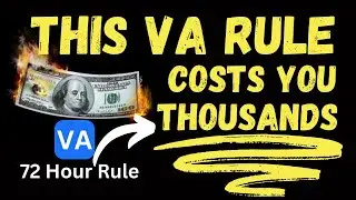 72 Hour Rule! It could cost you! #va #disability #compensation #benefits #veterans