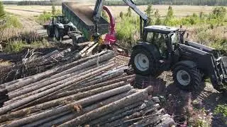 Рубительная машина Junkkari HJ500. Диаметр измельчения 50 см!