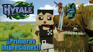 &iexcl;&iexcl;PRIMERAS IMPRESIONES de Hytale!! - todav&iacute;a no me creo que salga hoy.