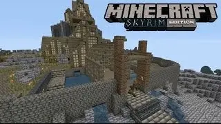 Skyrim Minecraft Mash-Up For Xbox 360 Edition Trailer