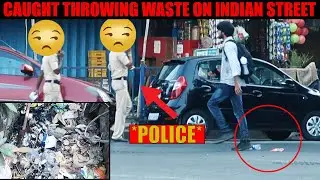 Spoilt Guy Throwing Waste On Street|Social Experiment In India|Gone Wrong #waste #socialexperiment