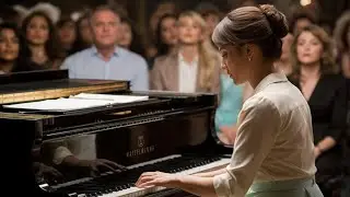 Billionaire Forced a Waitress to Play Piano Until She Quieted the Room with One Song...