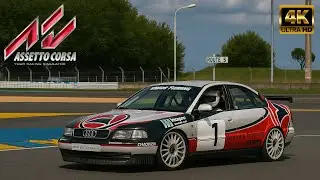 ASSETTO CORSA / CAMTOOL / AUDI A4 STW 1996 / LE MANS BUGATTI / 4K