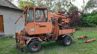 Trenkle #4 _ Bagger - Deutz Motor zur Anprobe