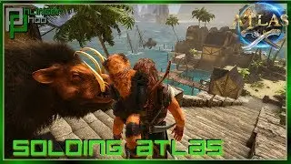 WE FOUND AN ABANDONED VILLAGE!? Soloing Atlas 6