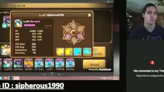 A couple videos of summoners war basic gb10 team and possible comps