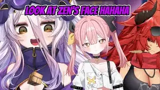 Henya watched Zen & Peke's suffering at the Get to Work