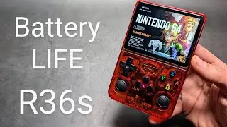 R36s Battery Life -How long does R36S Game Console lasts on a Single Charge & Battery Capacity