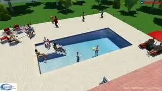 Bakyard Pool with Sundeck