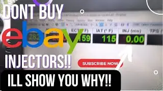 Не покупайте топливные форсунки на eBay, отзывы о форсунках RDX 410cc Hondata на eBay.