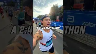 Как я пробежал марафон за 2:40, пробегая всего 40 миль в неделю