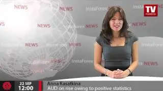 AUD on rise owing to positive statistics