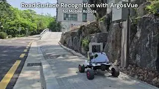 Road surface recognition for mobile robots on pedestrian paths (2025)