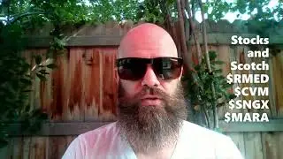 Late Morning Video Update:$RMED $CVM $SNGX $MARA .$SPAQ $FSR
